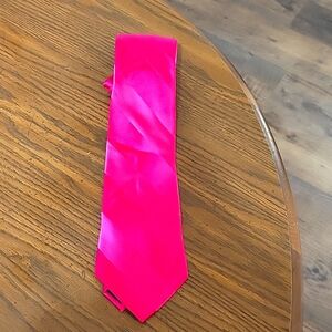 Stafford Silk Bright Pink Preppy Spring Tie